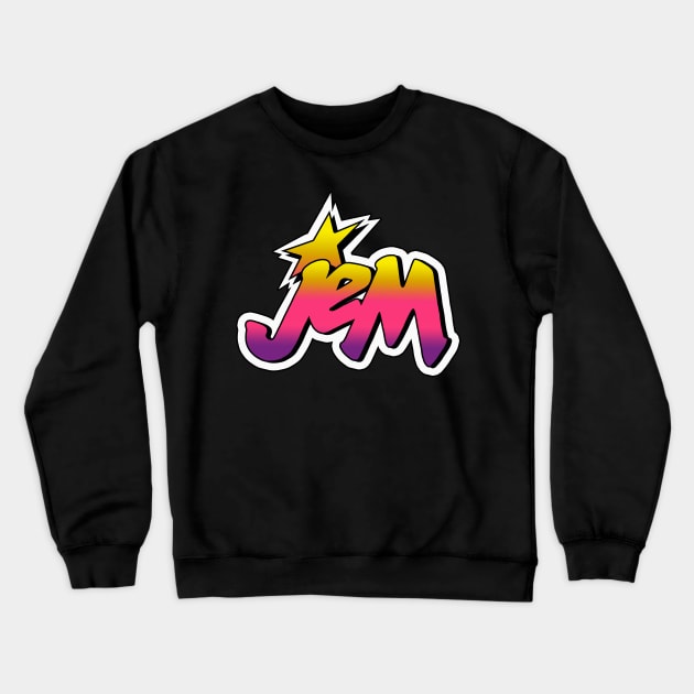 Jem Crewneck Sweatshirt by ElviaMontemayor